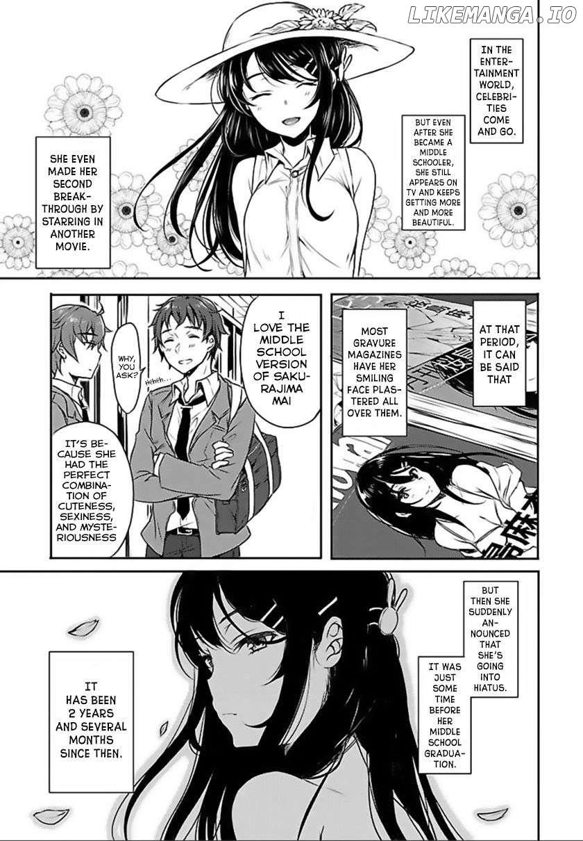 Rascal Does Not Dream of Bunny Girl Senpai Chapter 1 - page 16