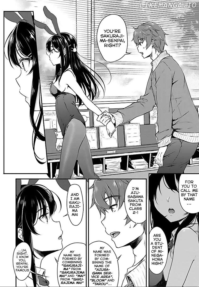 Rascal Does Not Dream of Bunny Girl Senpai Chapter 1 - page 9