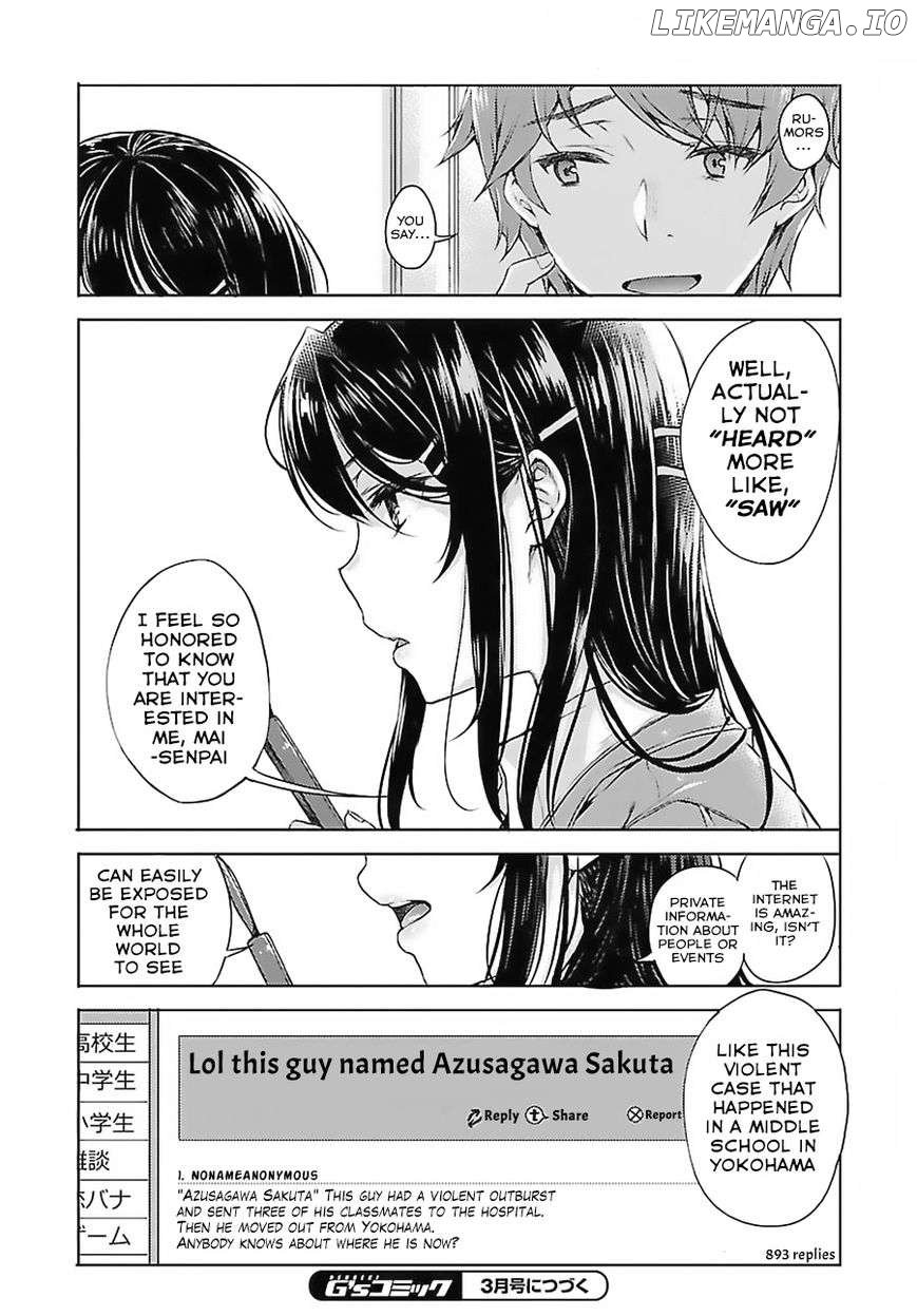 Rascal Does Not Dream of Bunny Girl Senpai Chapter 2 - page 15