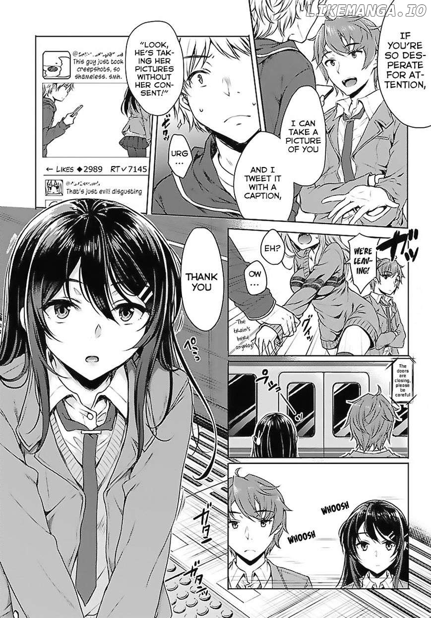 Rascal Does Not Dream of Bunny Girl Senpai Chapter 2 - page 5