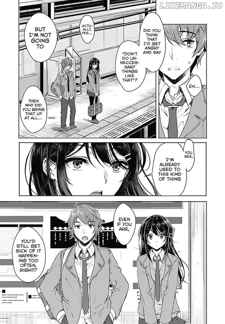 Rascal Does Not Dream of Bunny Girl Senpai Chapter 2 - page 6