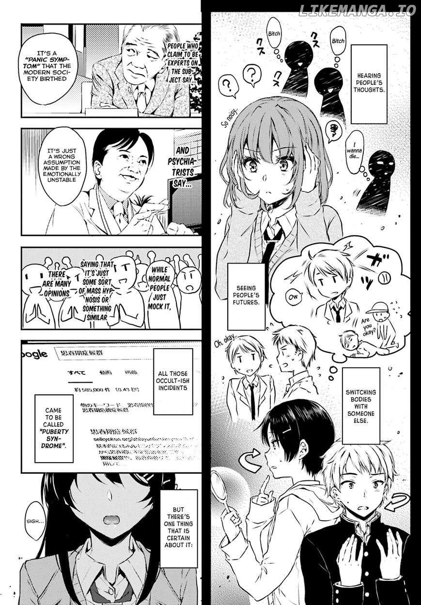 Rascal Does Not Dream of Bunny Girl Senpai Chapter 4 - page 4