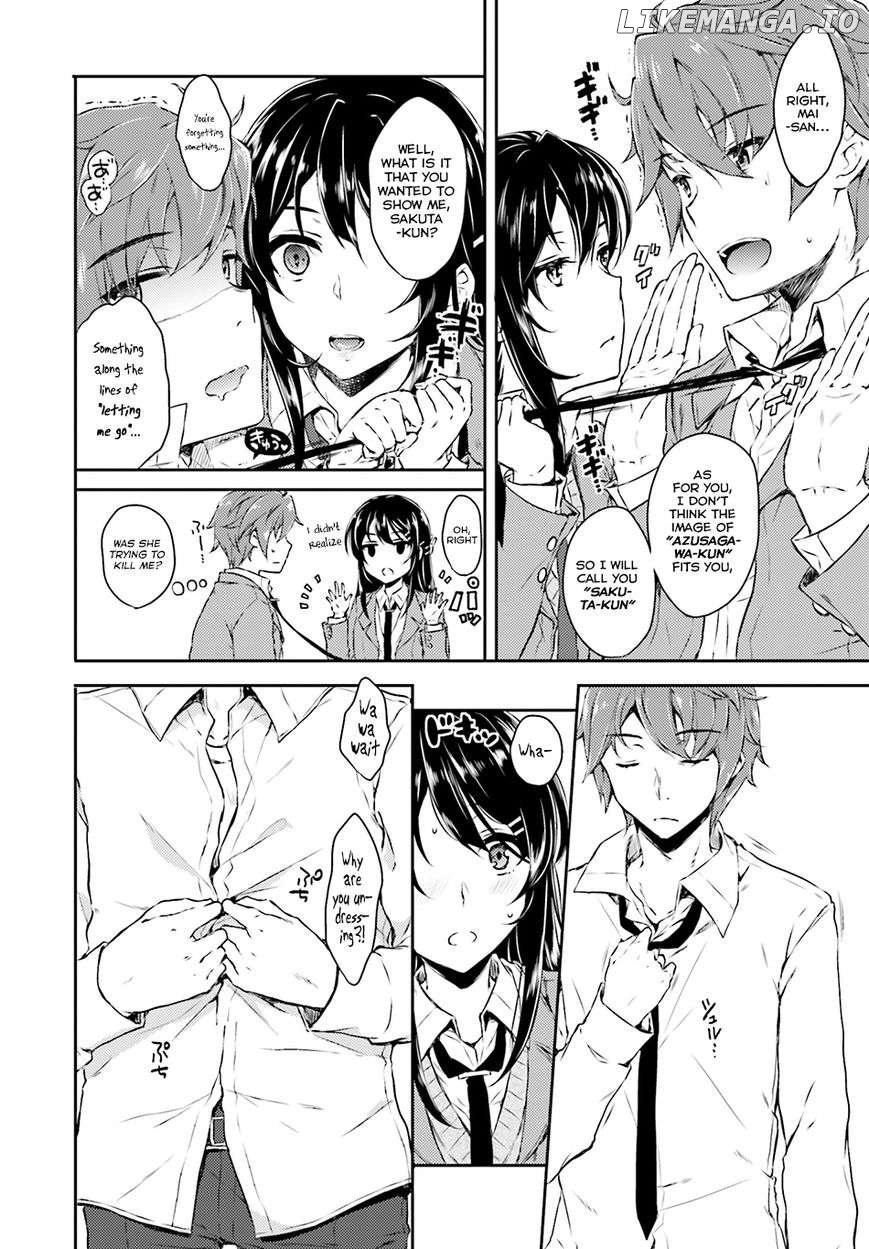 Rascal Does Not Dream of Bunny Girl Senpai Chapter 4 - page 7