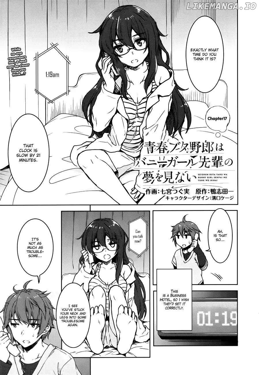 Rascal Does Not Dream of Bunny Girl Senpai Chapter 17 - page 2