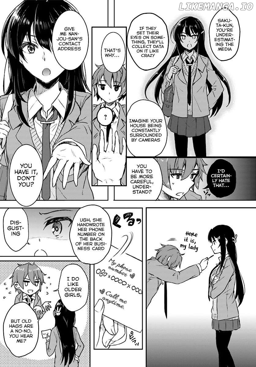 Rascal Does Not Dream of Bunny Girl Senpai Chapter 9 - page 15