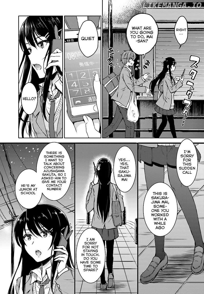 Rascal Does Not Dream of Bunny Girl Senpai Chapter 9 - page 16