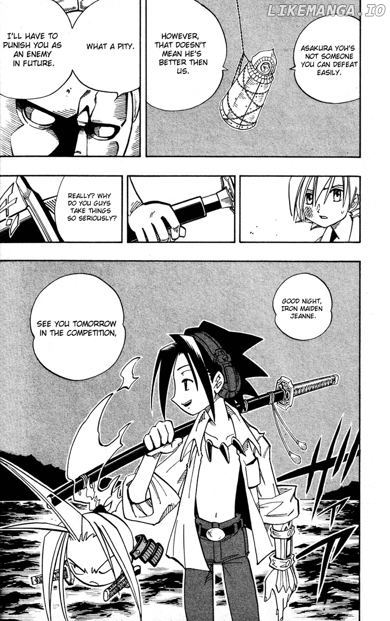 Shaman King Chapter 136 - page 21