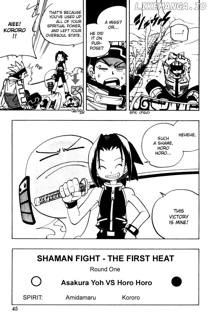 Shaman King Chapter 37 - page 19