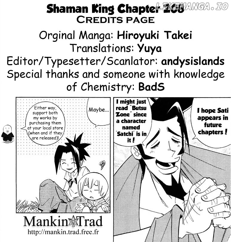 Shaman King Chapter 208 - page 20