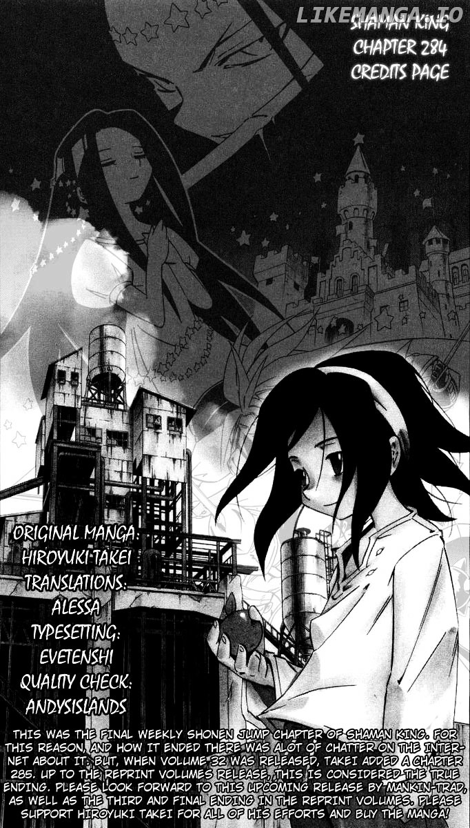 Shaman King Chapter 284 - page 19