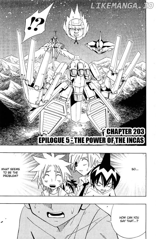 Shaman King Chapter 203 - page 3