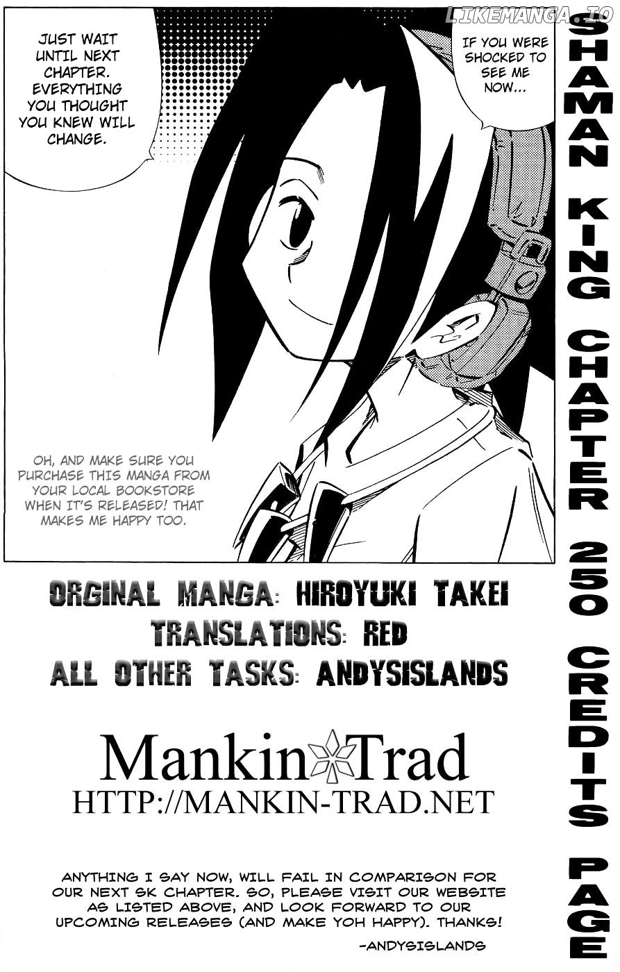 Shaman King Chapter 250 - page 16