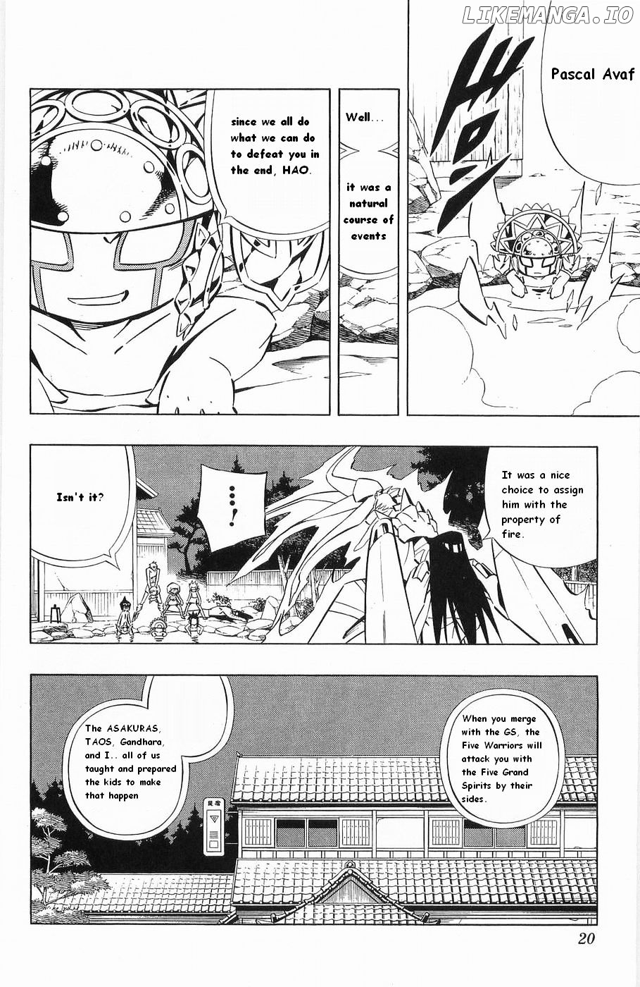 Shaman King Chapter 258 - page 19