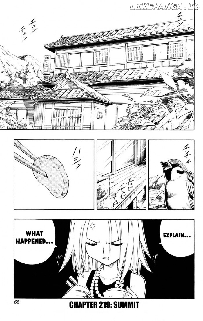 Shaman King Chapter 219 - page 1