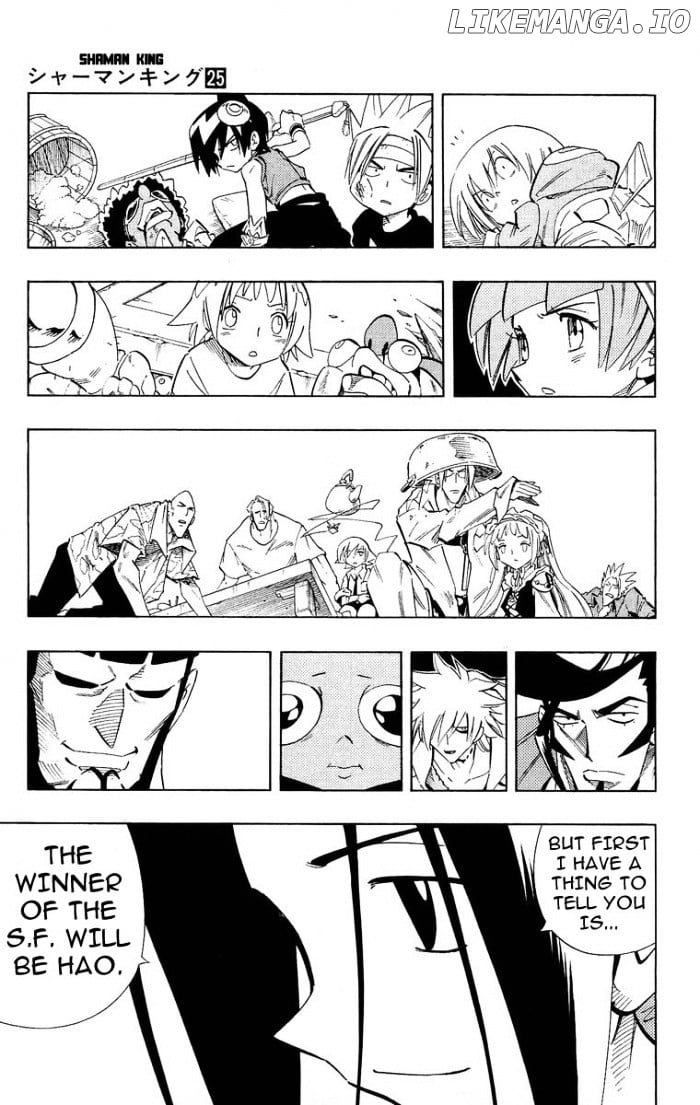 Shaman King Chapter 219 - page 11