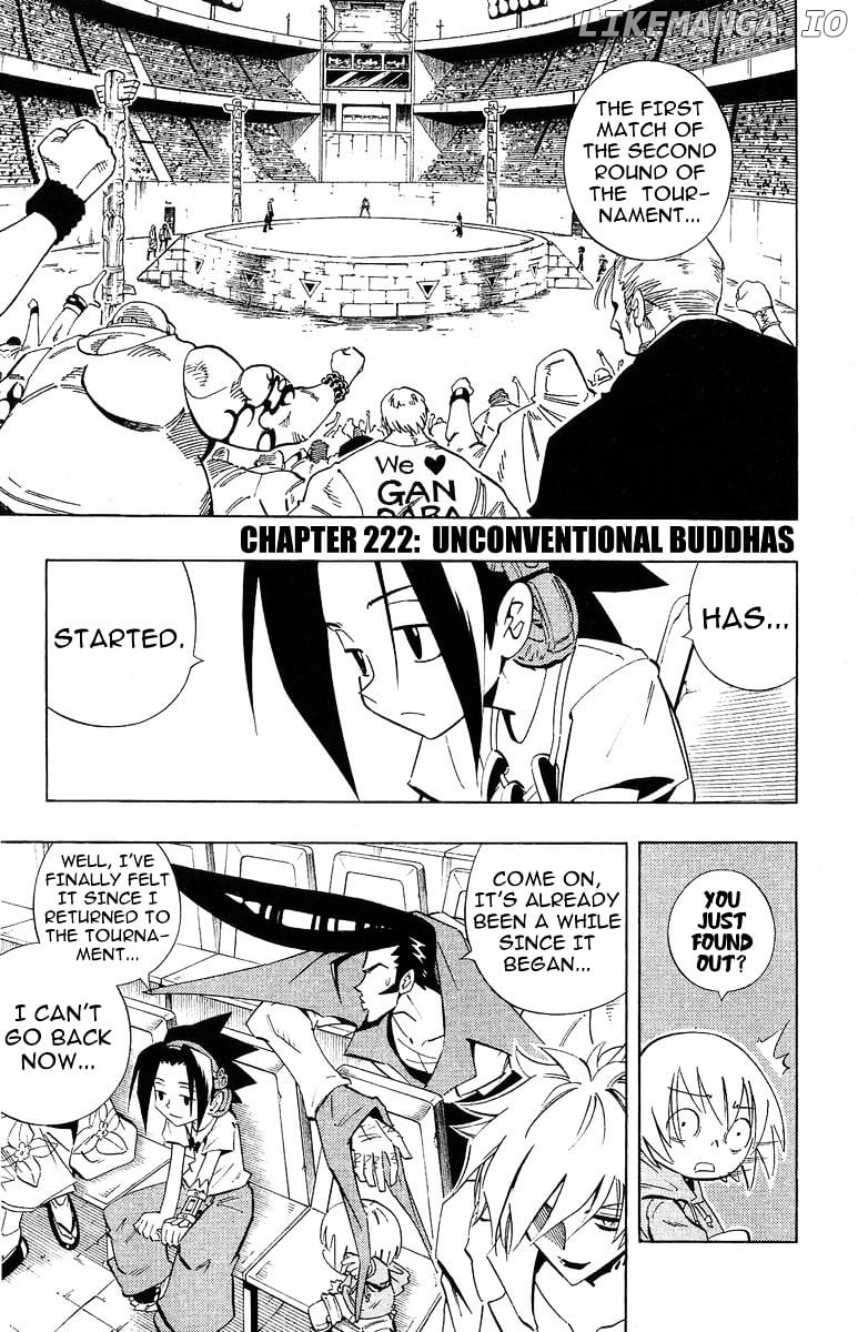 Shaman King Chapter 222 - page 1