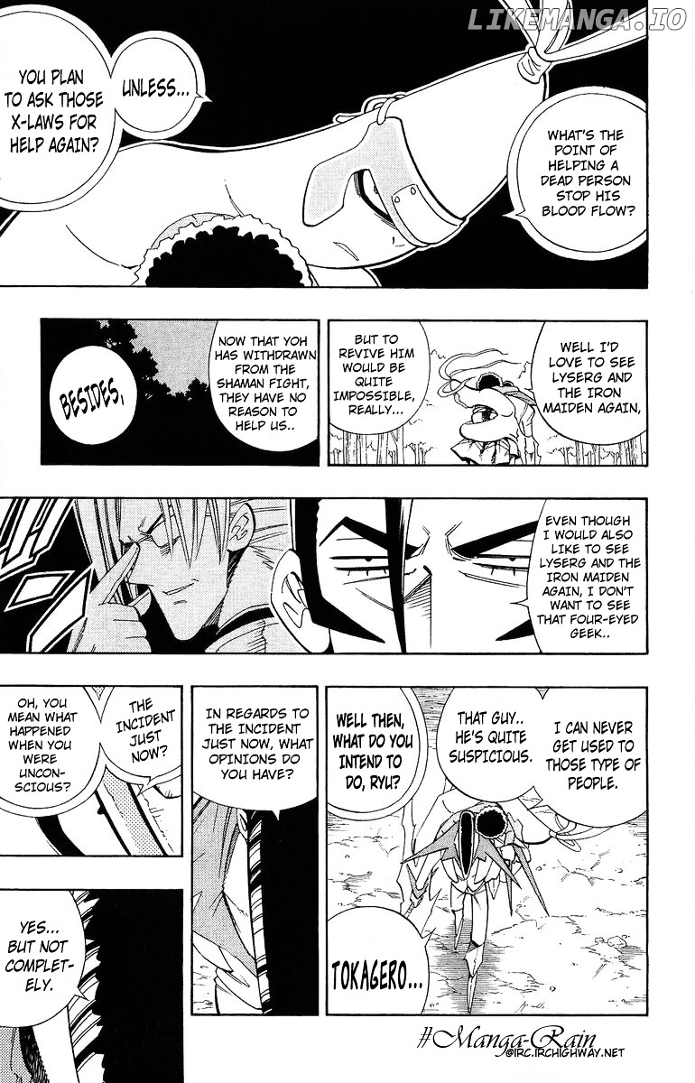 Shaman King Chapter 192 - page 13