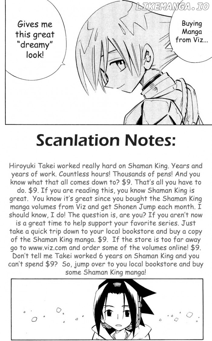 Shaman King Chapter 214 - page 1