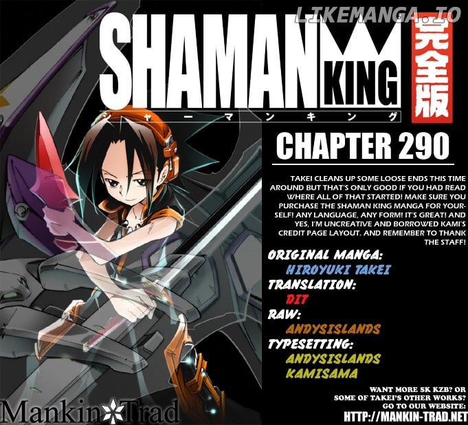 Shaman King Chapter 290 - page 1