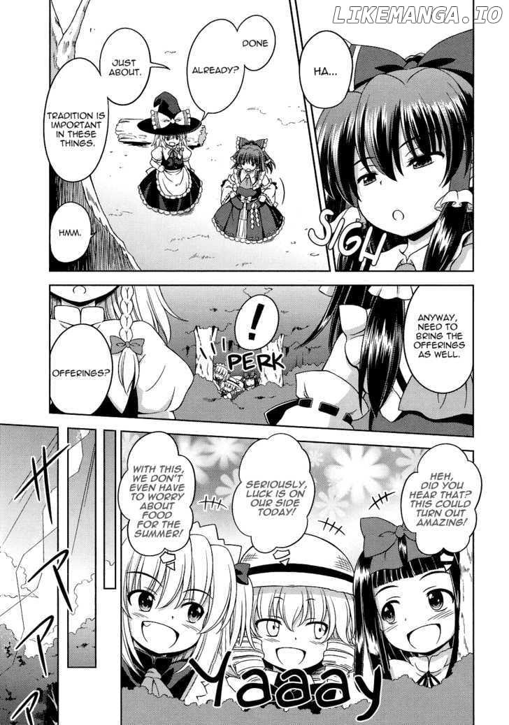 Touhou Sangetsusei: Strange and Bright Nature Deity chapter 22 - page 10