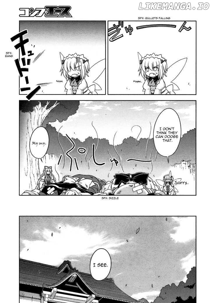 Touhou Sangetsusei: Strange and Bright Nature Deity chapter 24 - page 11