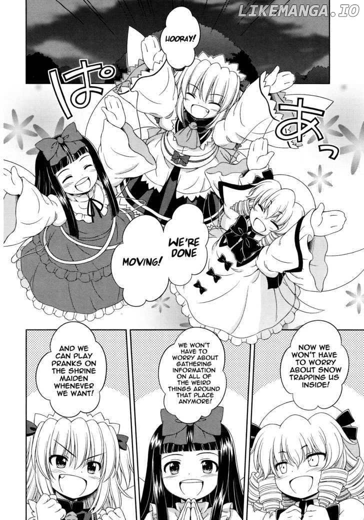 Touhou Sangetsusei: Strange and Bright Nature Deity chapter 25 - page 10