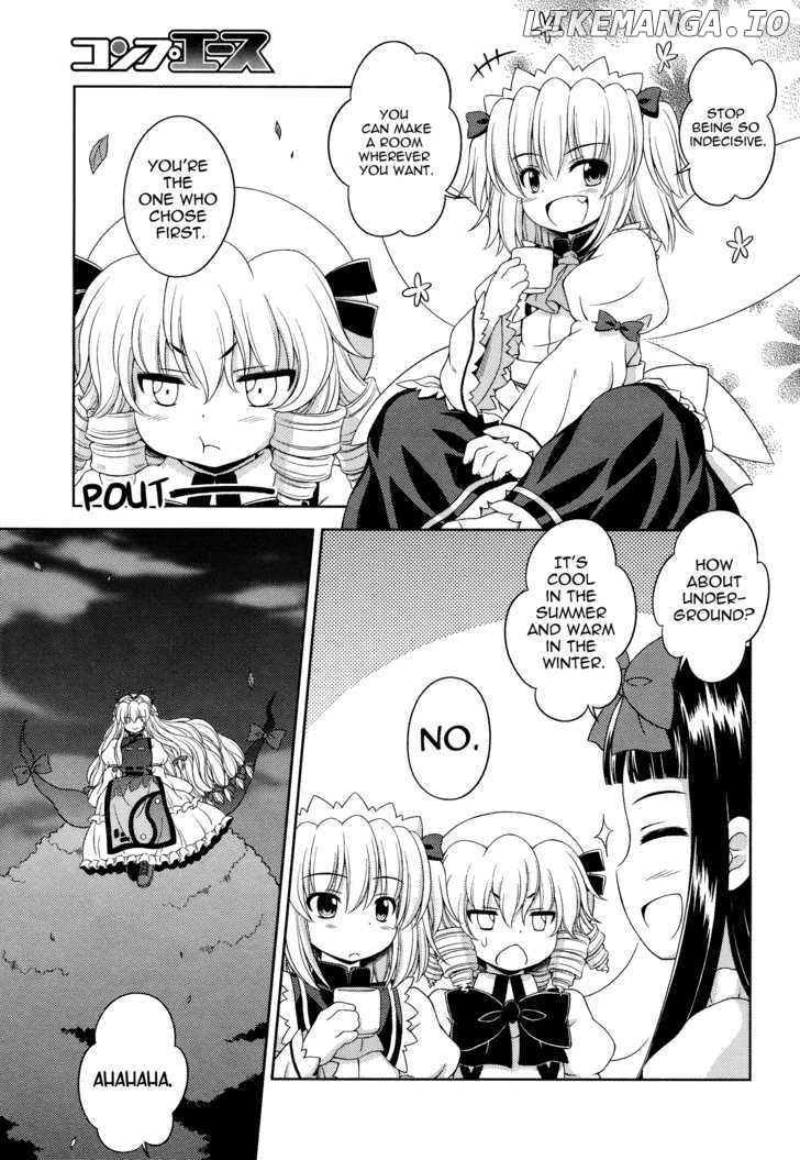 Touhou Sangetsusei: Strange and Bright Nature Deity chapter 25 - page 13