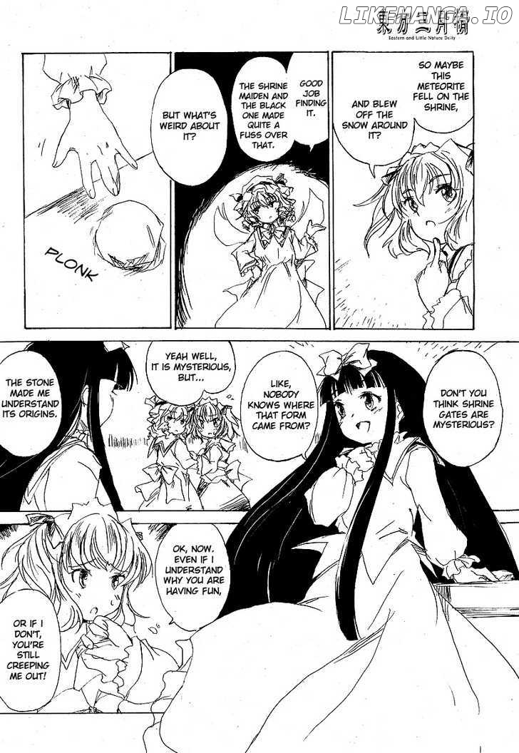 Touhou Sangetsusei: Strange and Bright Nature Deity chapter 0.4 - page 10