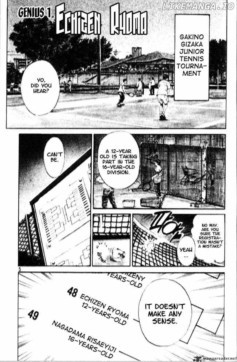 Prince of Tennis chapter 1 - page 2