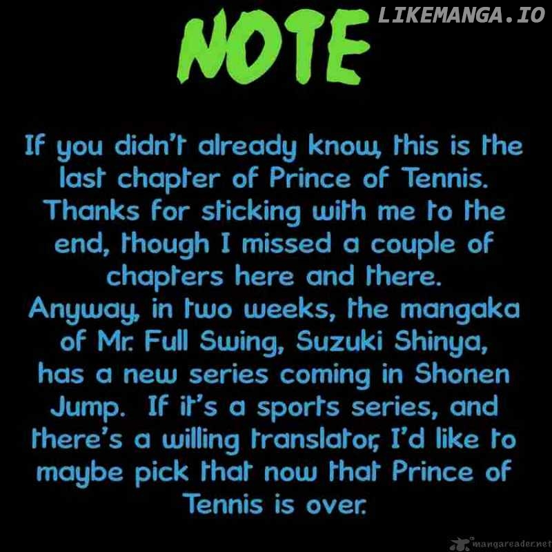 Prince of Tennis chapter 379 - page 18