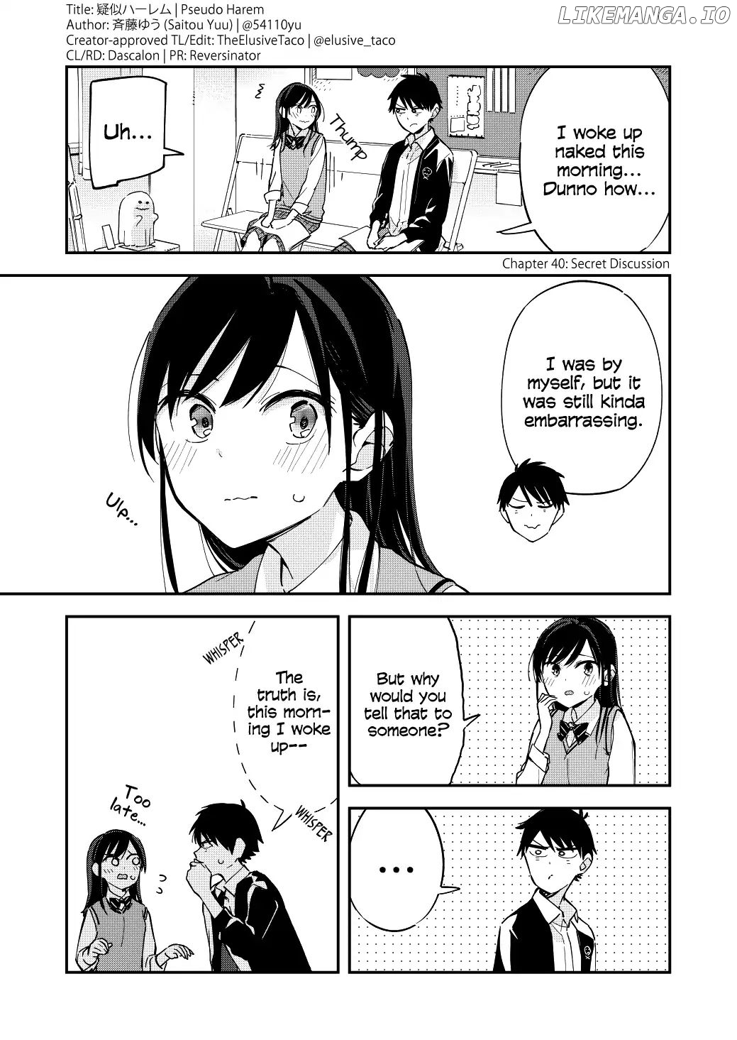 Pseudo Harem chapter 40 - page 1