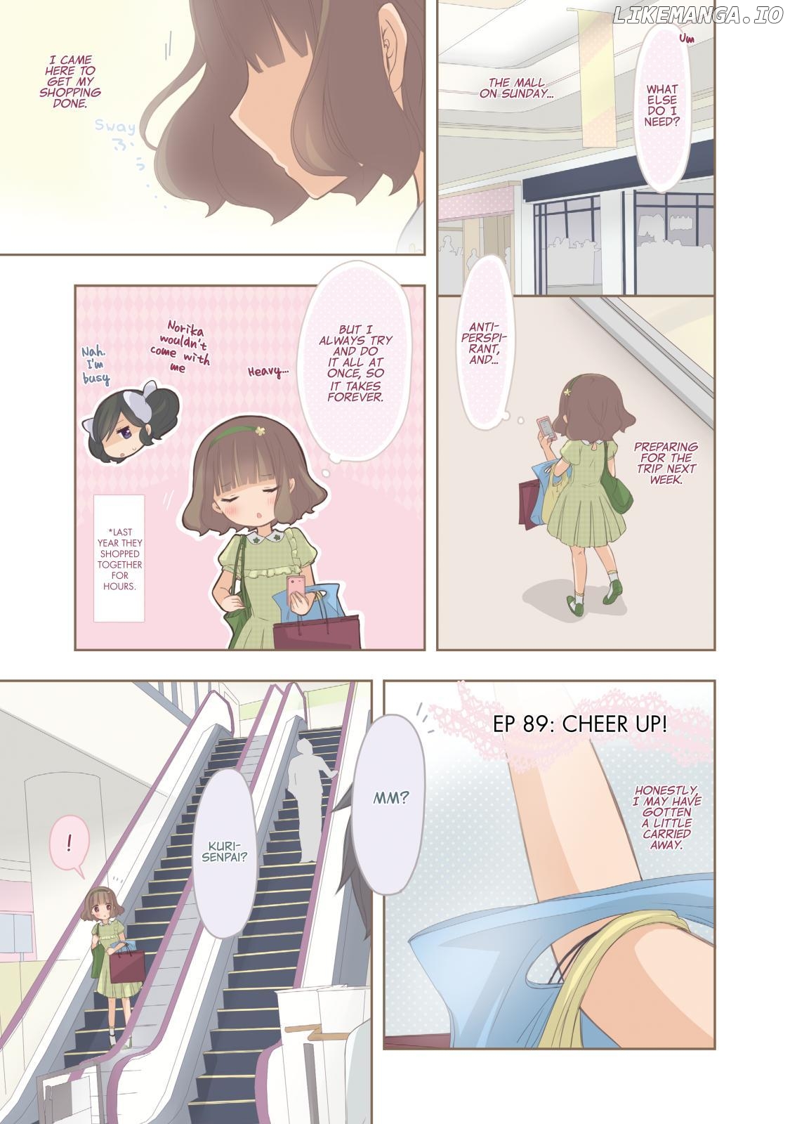 Momokuri chapter 89 - page 1