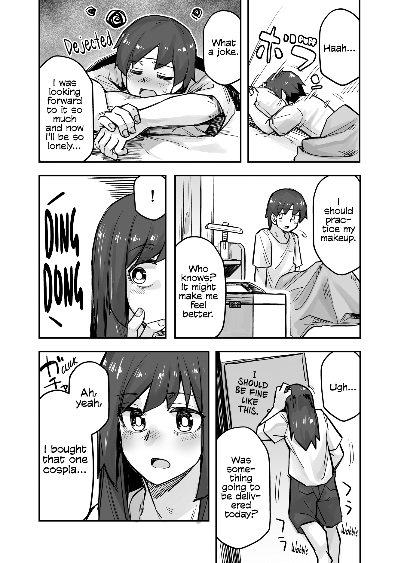 While Cross-Dressing, I Was Hit On By A Handsome Guy! chapter 86 - page 3