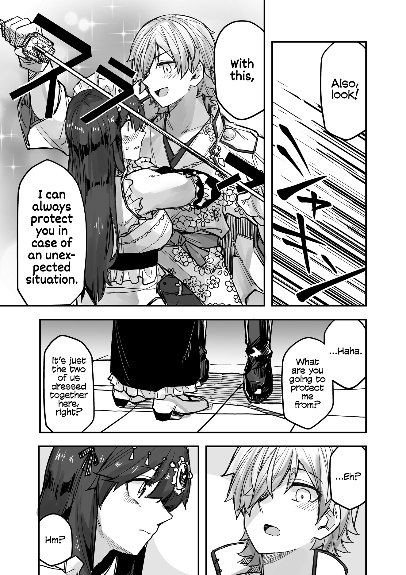 While Cross-Dressing, I Was Hit On By A Handsome Guy! chapter 90 - page 3