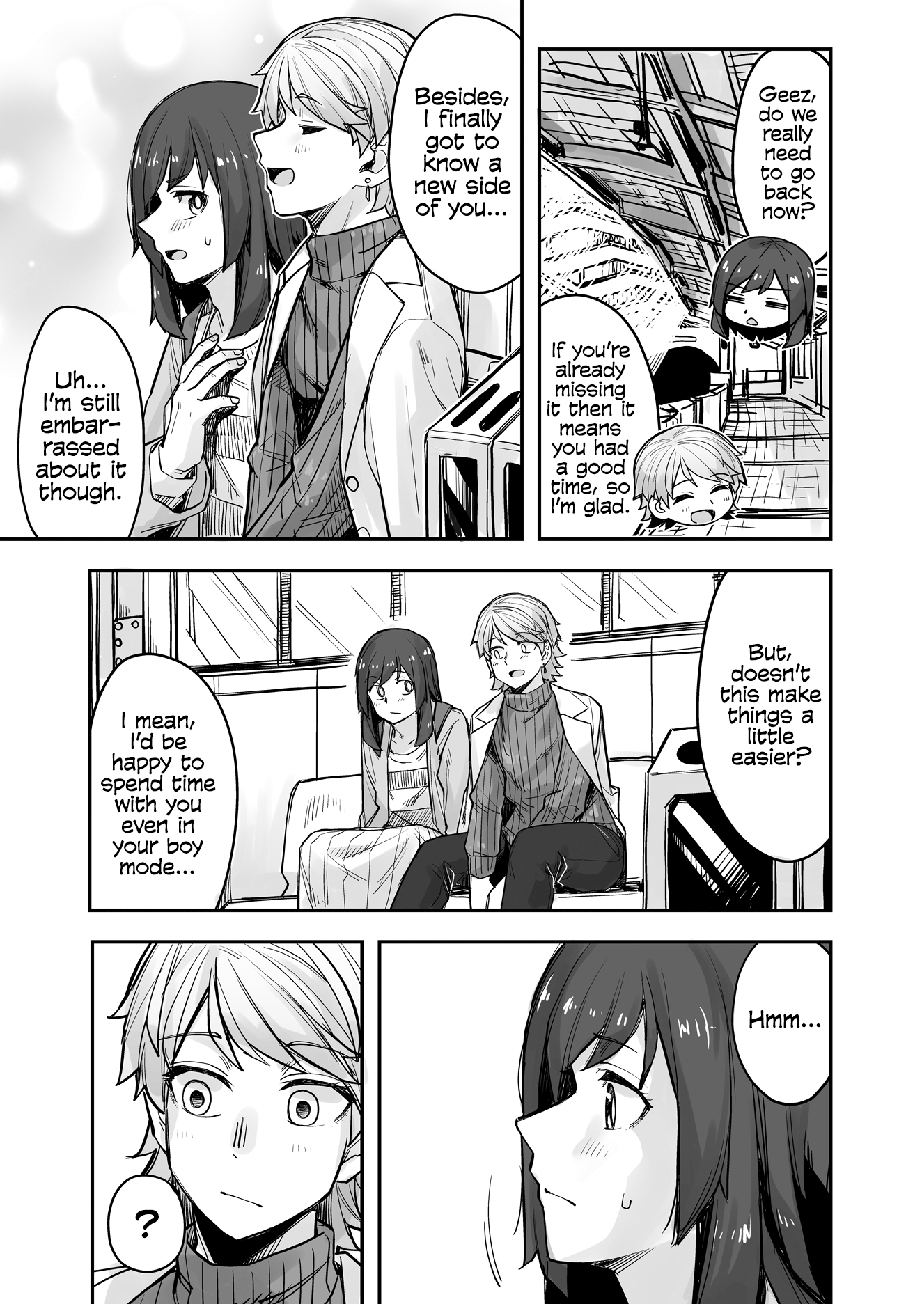 While Cross-Dressing, I Was Hit On By A Handsome Guy! chapter 84 - page 1