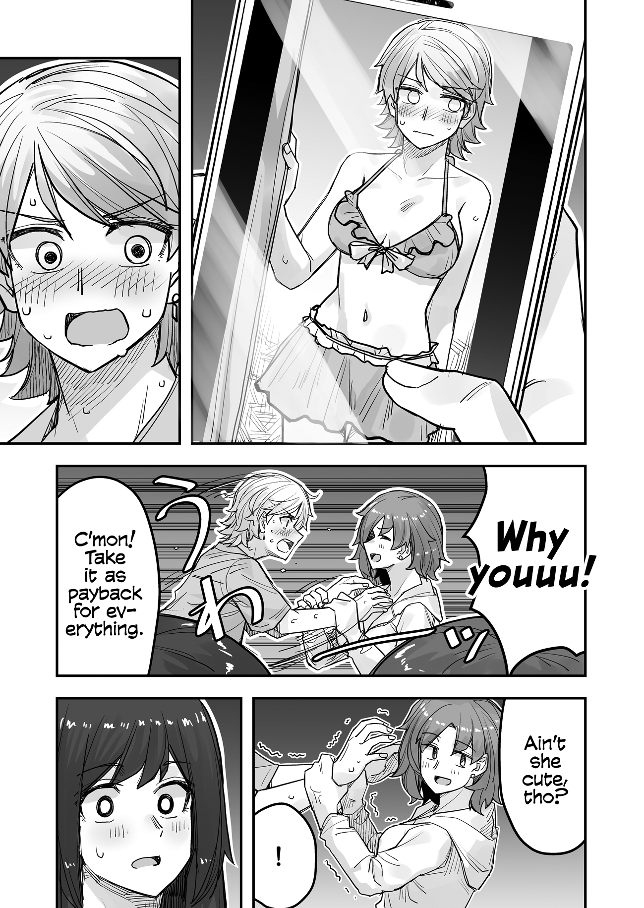 While Cross-Dressing, I Was Hit On By A Handsome Guy! chapter 70 - page 3