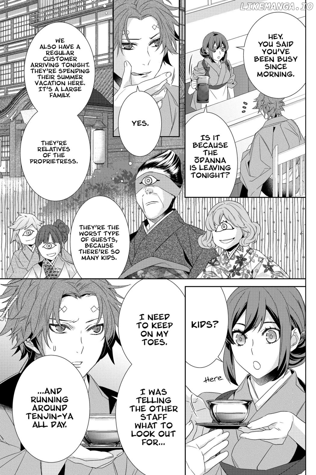 Kakuriyo no Yadomeshi: Ayakashi Oyado ni Yomeiri Shimasu. chapter 37 - page 9