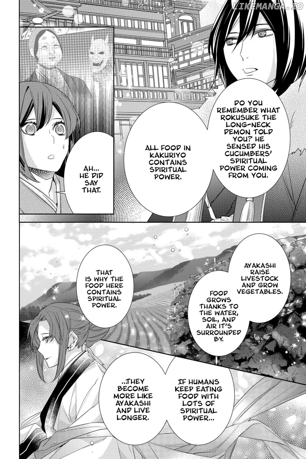 Kakuriyo no Yadomeshi: Ayakashi Oyado ni Yomeiri Shimasu. chapter 34 - page 10