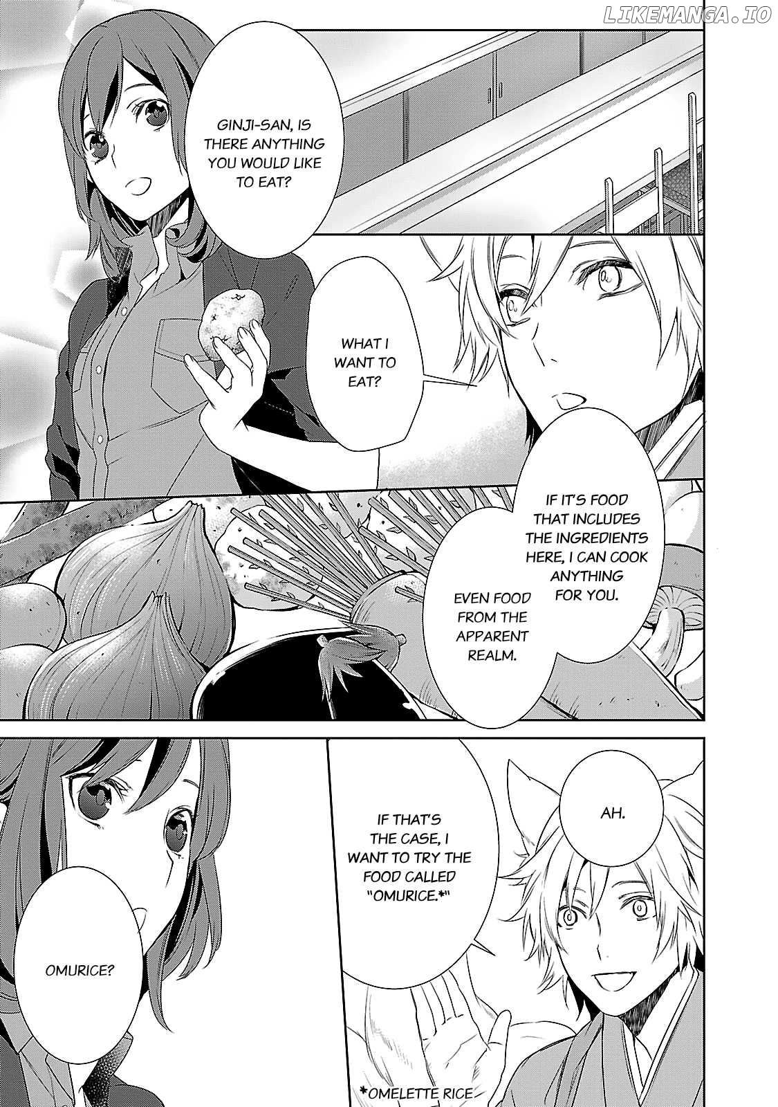 Kakuriyo no Yadomeshi: Ayakashi Oyado ni Yomeiri Shimasu. chapter 4 - page 34