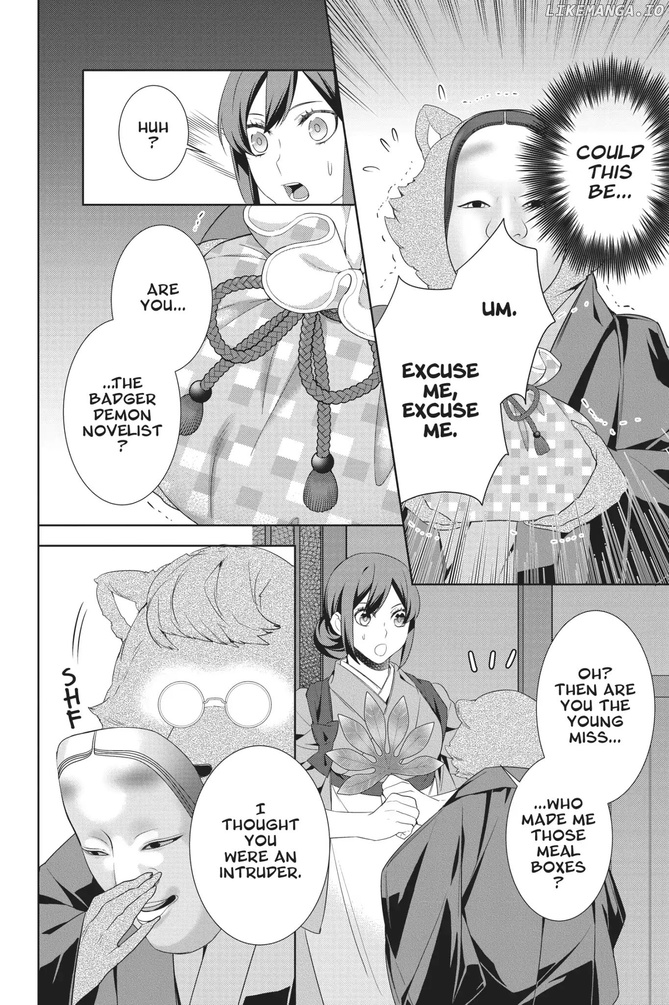 Kakuriyo no Yadomeshi: Ayakashi Oyado ni Yomeiri Shimasu. chapter 21 - page 4