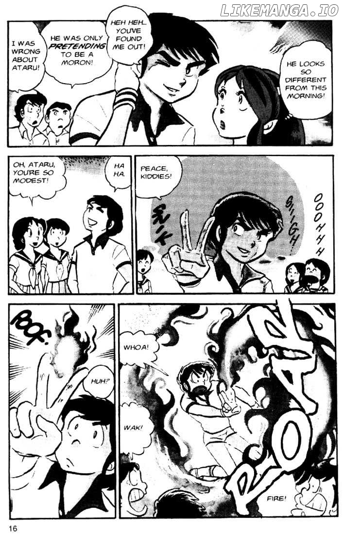 Urusei Yatsura chapter 37 - page 14