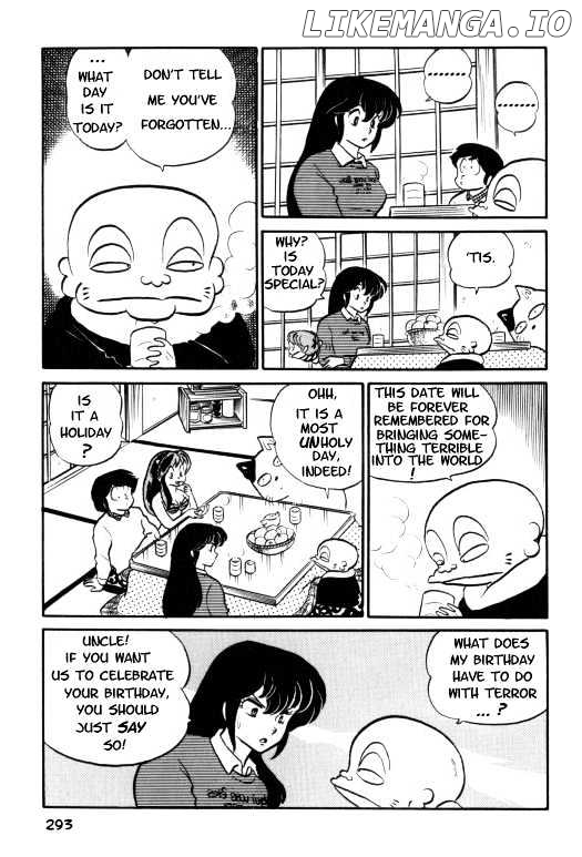 Urusei Yatsura chapter 108 - page 289