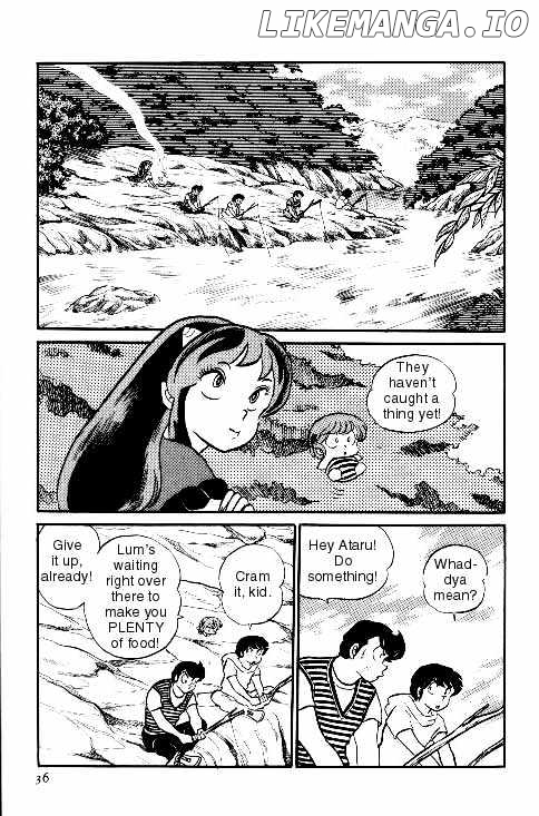 Urusei Yatsura chapter 108 - page 34