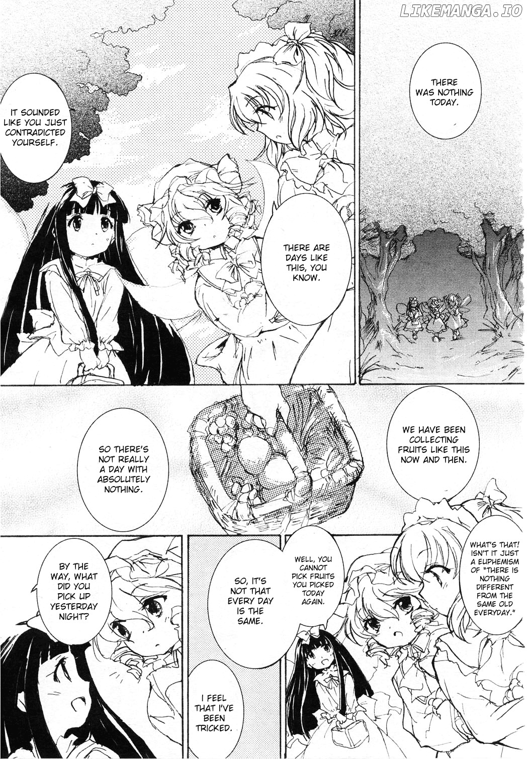 Touhou Sangetsusei ~ Eastern and Little Nature Deity chapter 3 - page 7