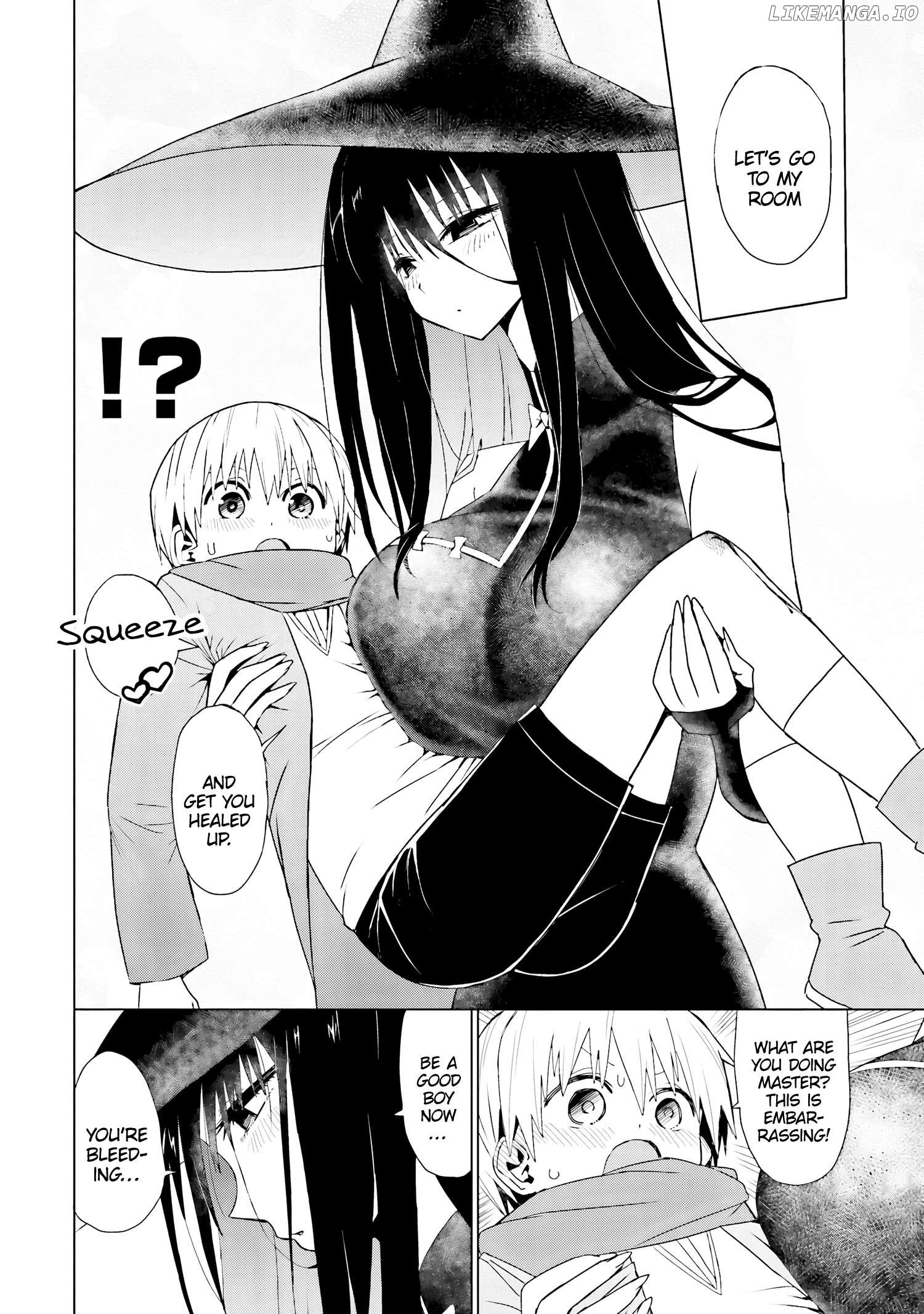 Mahou to Boku to Dekkai Shishou Chapter 5 - page 5