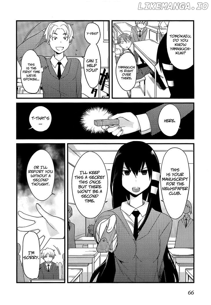 Sore wa Totsuzen, Unmei no Aite ga chapter 1 - page 8