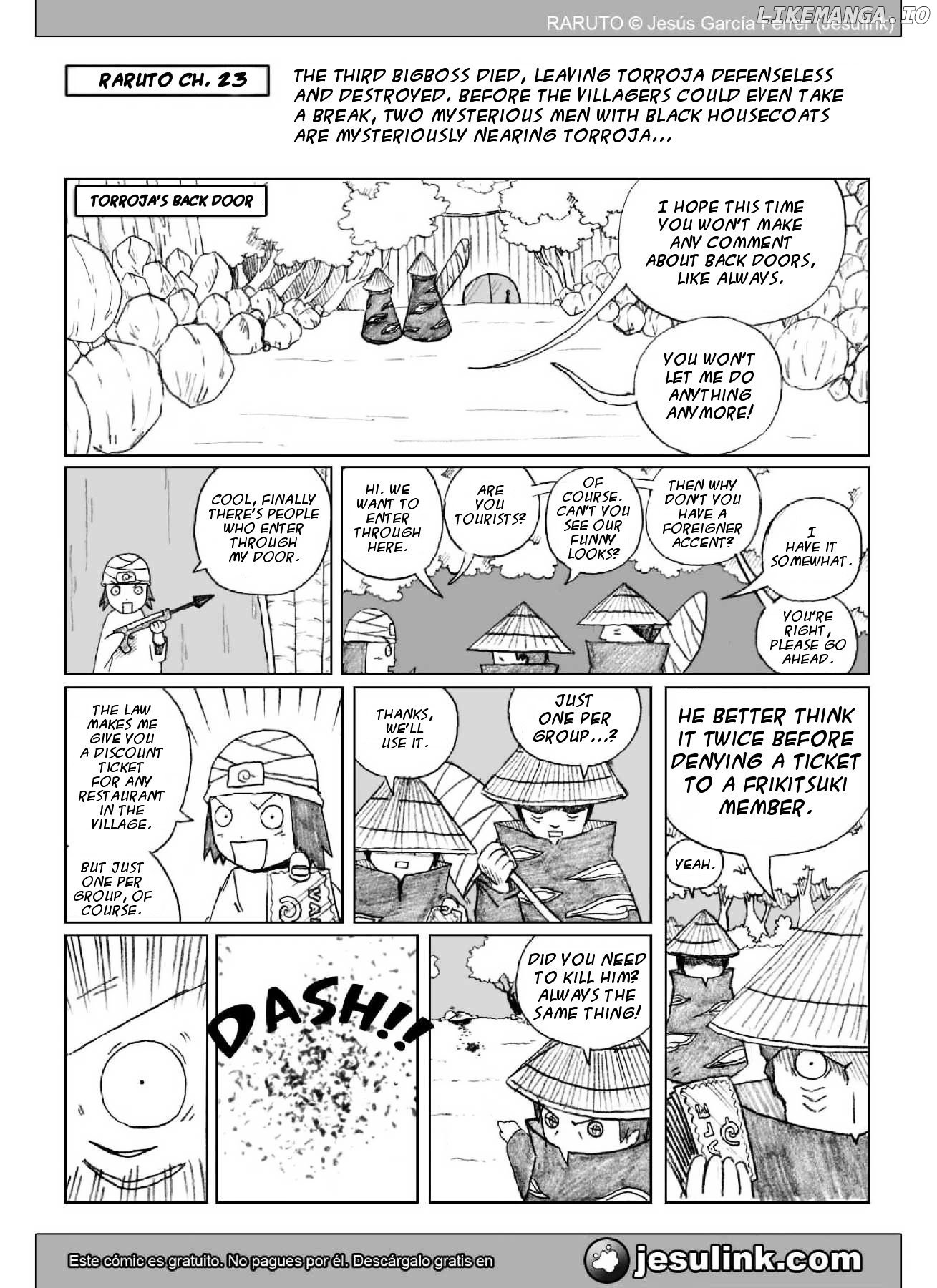 Raruto chapter 23 - page 1