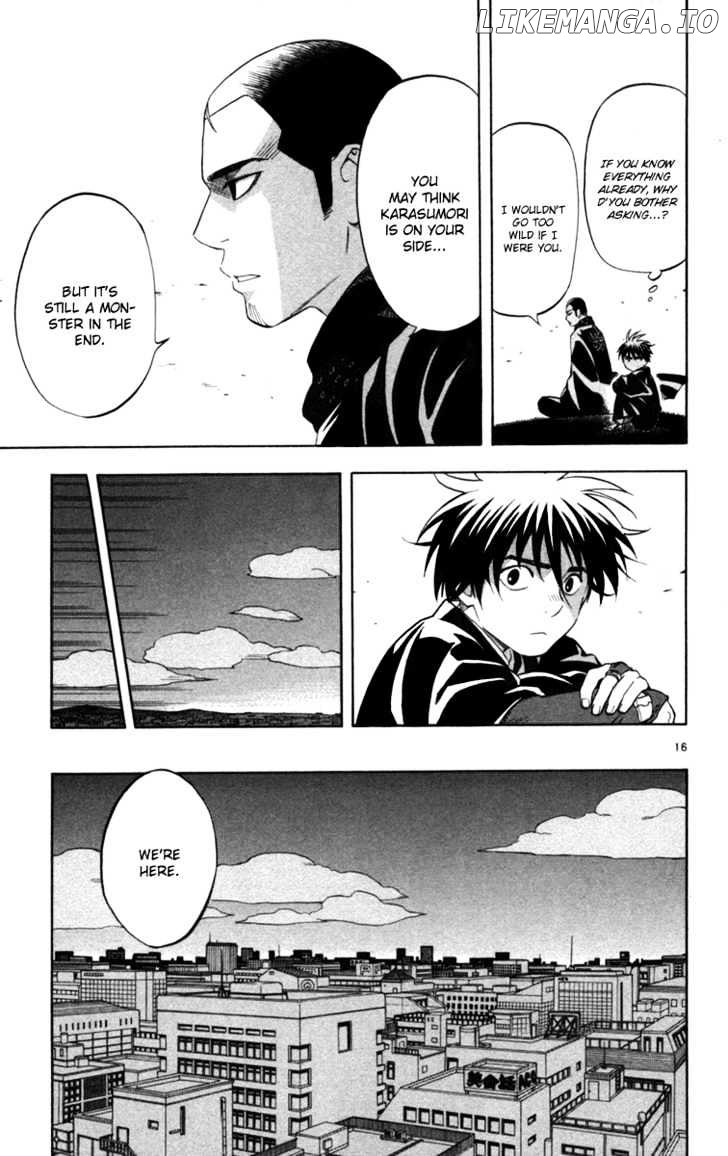 Kekkaishi chapter 154 - page 15