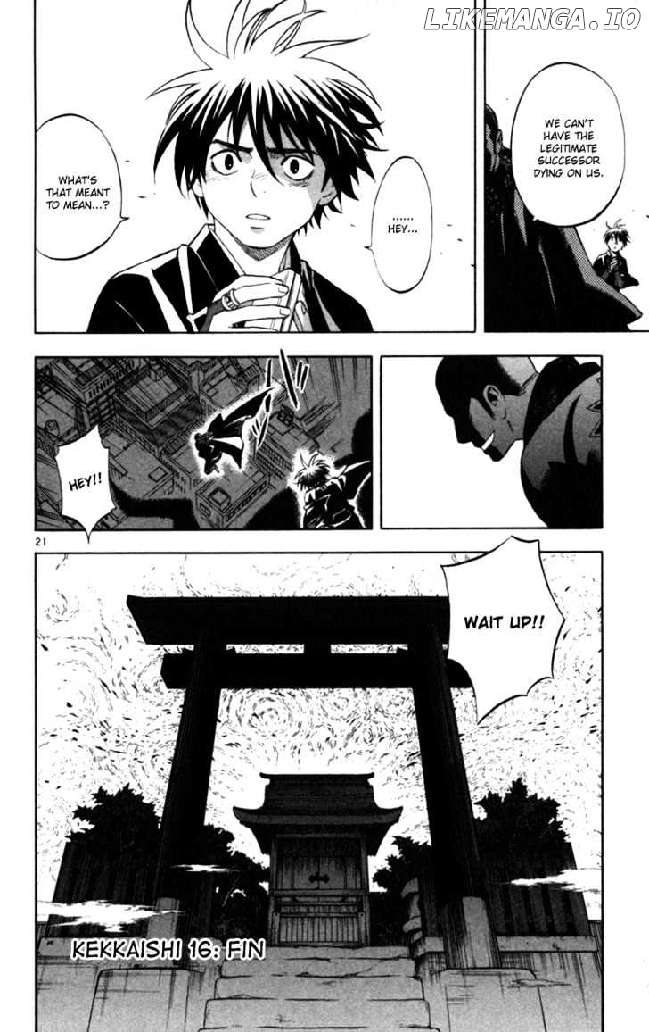 Kekkaishi chapter 154 - page 20