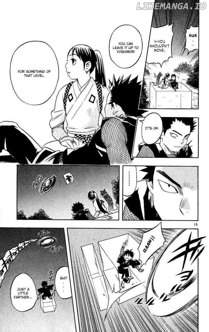 Kekkaishi chapter 53 - page 15